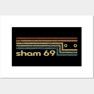 Sham 69 Cassette Stripes Posters and Art